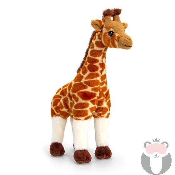 Жираф, екологична плюшена играчка от серията Keeleco, 30 см., Keel Toys