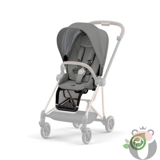 Cybex Тапицерия за седалка Mios 3 Seat pack Lux Eco, Pearl Grey