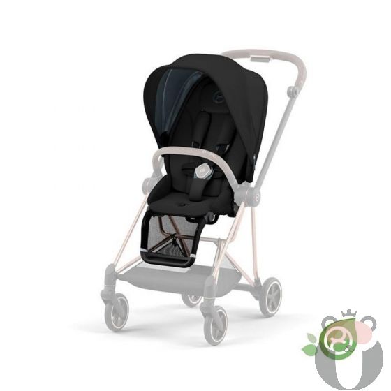 Cybex Тапицерия за седалка Mios 3 Seat pack Lux Eco, Onyx Black