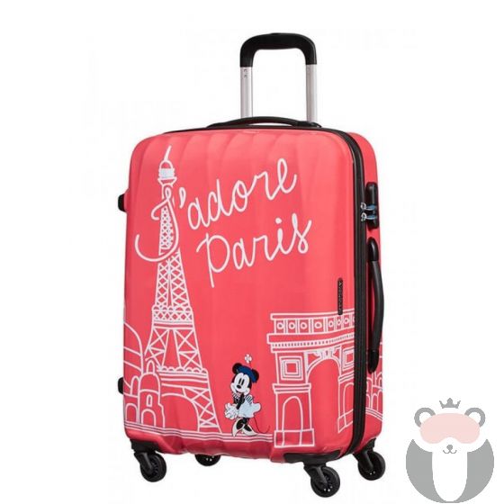American Tourister Детски куфар за път 65см Disney Legends Minnie Paris