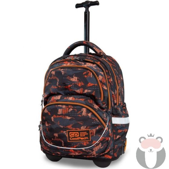 Coolpack Ученическа раница на колела STARR ORANGO