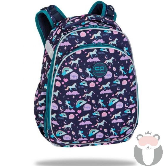 COOLPACK  Ученическа раница Turtle - Happy Unicorn