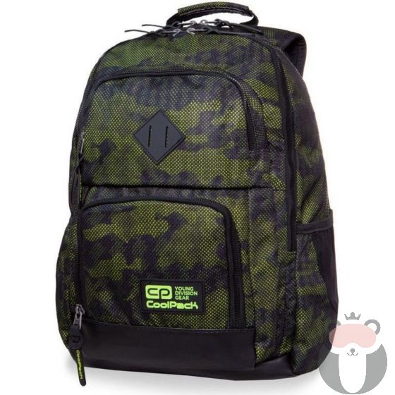 COOLPACK Ученическа раница UNIT- ARMY MOSS GREEN