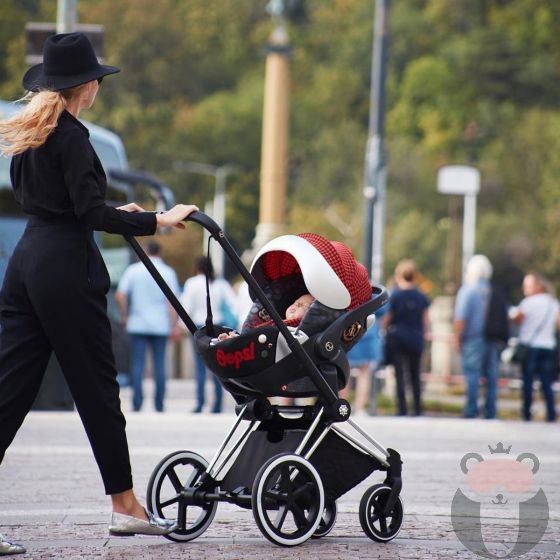 Cybex Стол за кола Cloud Z i-size Rebellious Fashion Collection