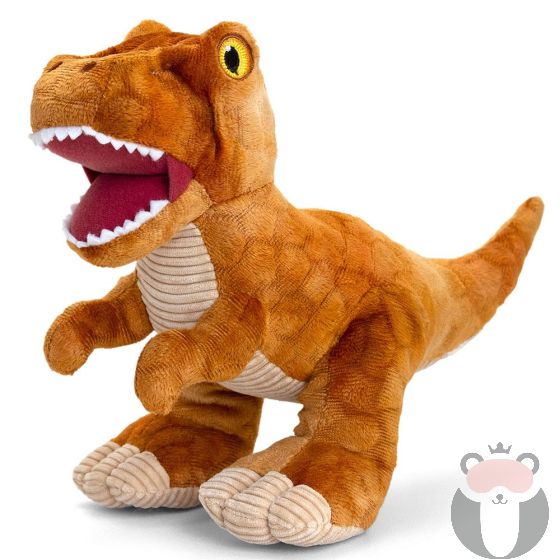 Keeleco, Тиранозавър Рекс, плюшена играчка, 26 см, Keel Toys