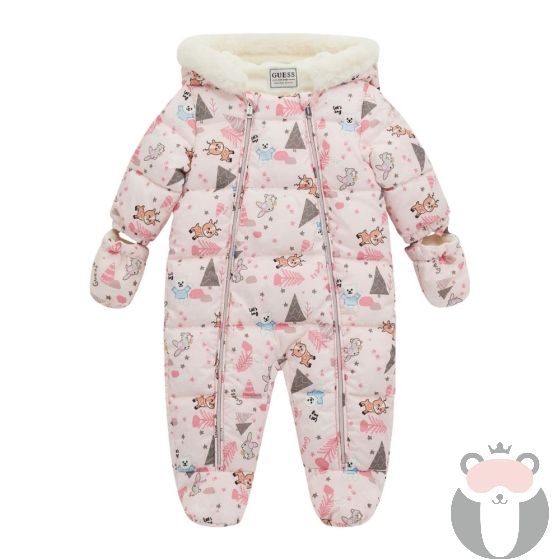 Guess Бебешки космонавт за момиче COLORFULL FOREST 