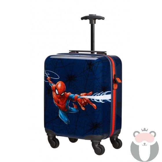 Samsonite Детски куфар на 4 колела 45 см Disney Ultimate 2.0 Spiderman Web