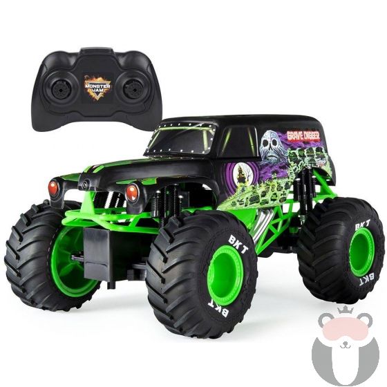 Бъги с дистанционно Spin Master Monster Jam Grave Digger 1:15 6045003