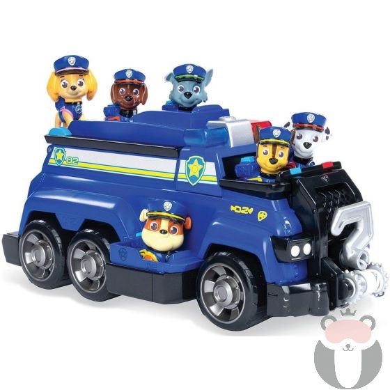 Полицейски крайцер Spin Master Paw Patrol с 6 бр. фигури 6052956