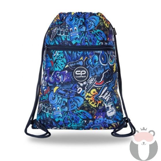 COOLPACK Спортна торба VERT - GRAFITTI