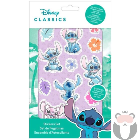 Stitch Комплект стикери Ohana Means Family