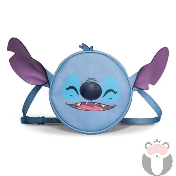 Кръгла чанта Stitch Cute&Fluffy