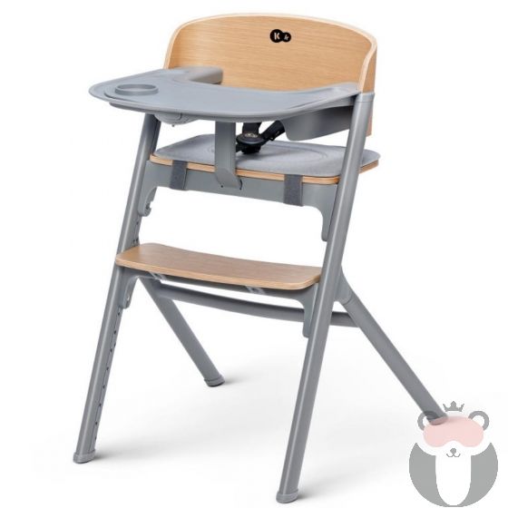  KinderKraft Столче за хранене LIVY, дърво