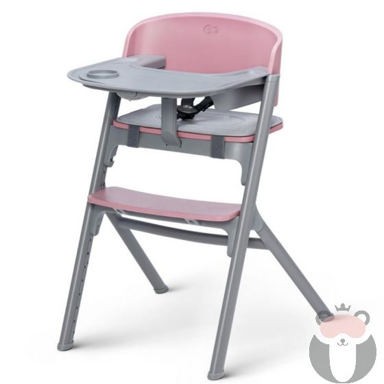  KinderKraft Столче за хранене LIVY, розово
