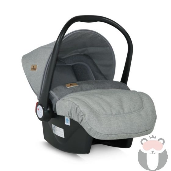 Lorelli Детско столче за кола с покривало Lifesaver, Grey - 0-13 кг.