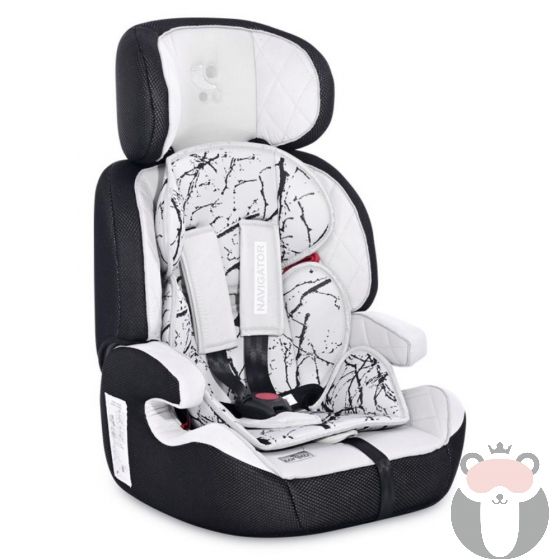 Lorelli Детско столче за кола Navigator, Grey Marble 9-36 кг.