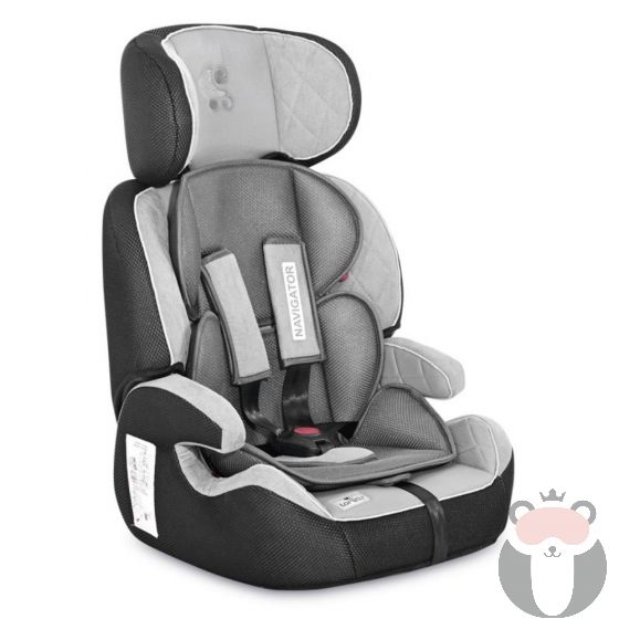 Lorelli Детско столче за кола Navigator, Grey 9-36 кг.