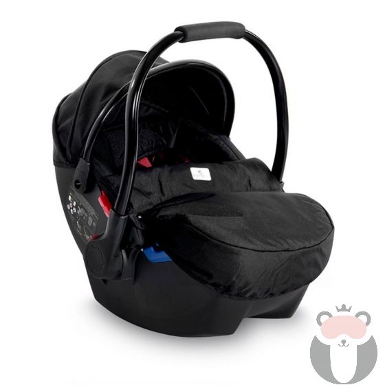 Lorelli детско столче за кола с покривало Rimini, Rubi Red&Black - 0-13 кг.