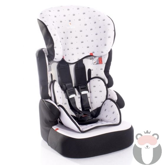 Lorelli Детско столче за кола X-DRIVE PLUS, Grey CROWNS 9-36 кг.