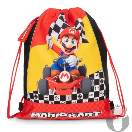 Super Mario Спортна торба Mariokart Red 