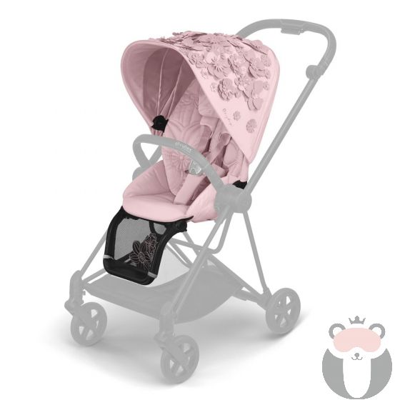 Тапицерия за луксозна седалка Cybex Mios Seat pack SIMPLY FLOWERS Pale Blush