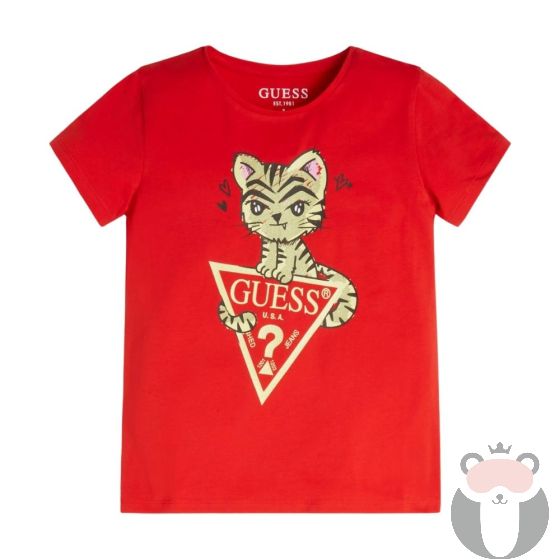Guess детска тениска за момиче Cat