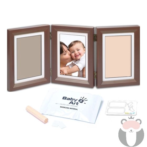 BABY ART My Baby Touch - 2 Отпечатъка + снимка (Brown)