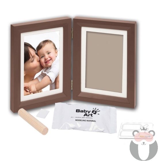 BABY ART My Baby Touch - Отпечатък + снимка (Brown)