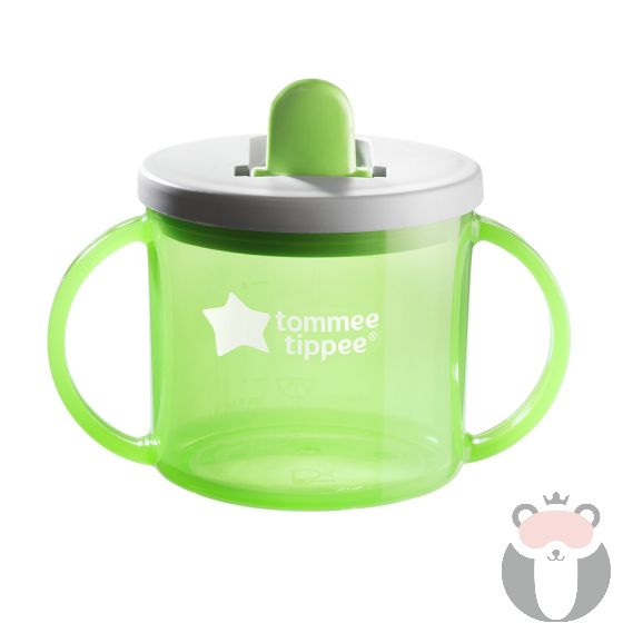 Tommee Tippee ЧАША FIRST CUP 4 м+, Зелена