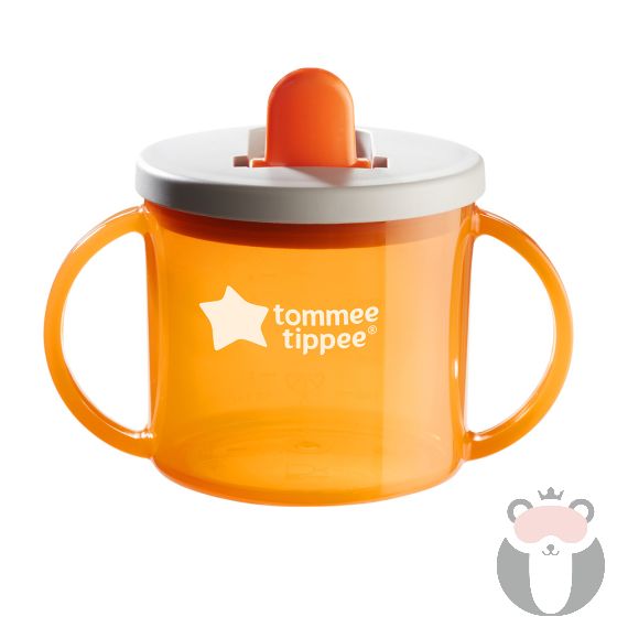 Tommee Tippee ЧАША FIRST CUP 4 м+, ОРАНЖ