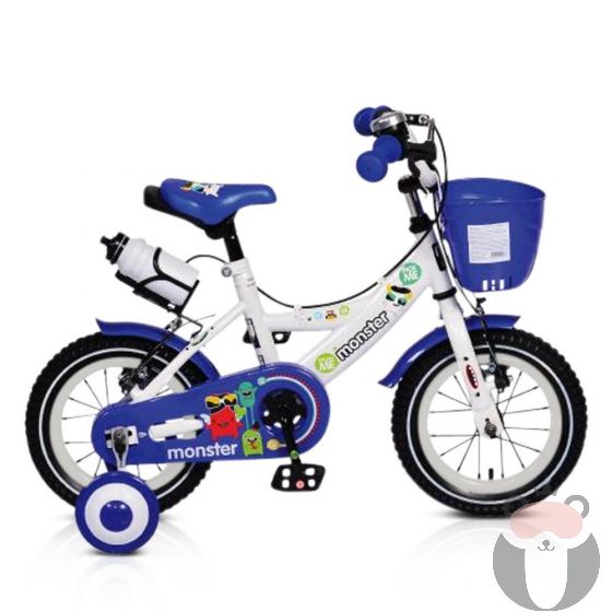 Moni Детски велосипед 12" - 1281, Син