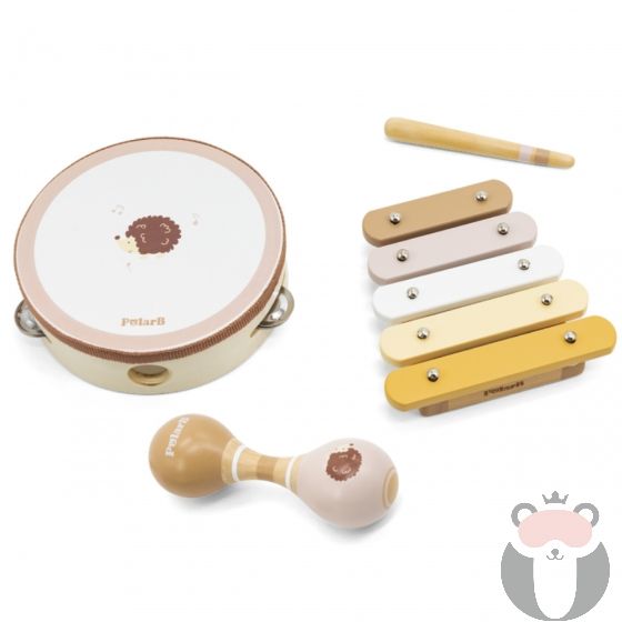 Viga Toys Детски музикални инструменти PolarB - Таралеж