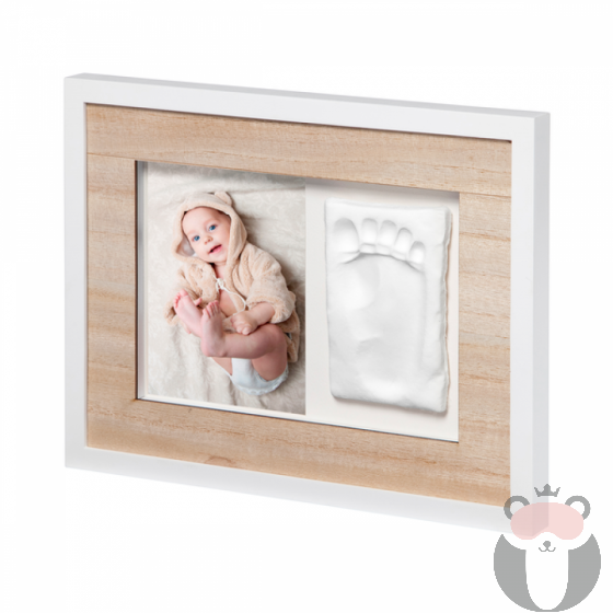 Baby Art Рамка за отпечатък със снимка Wall Print Tiny Style Wooden