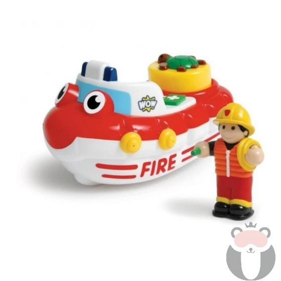 Играчка за къпане - Пожарен катер Феликс Wow