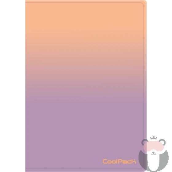Coolpack Папка A4 с 20 джоба Gradient Berry