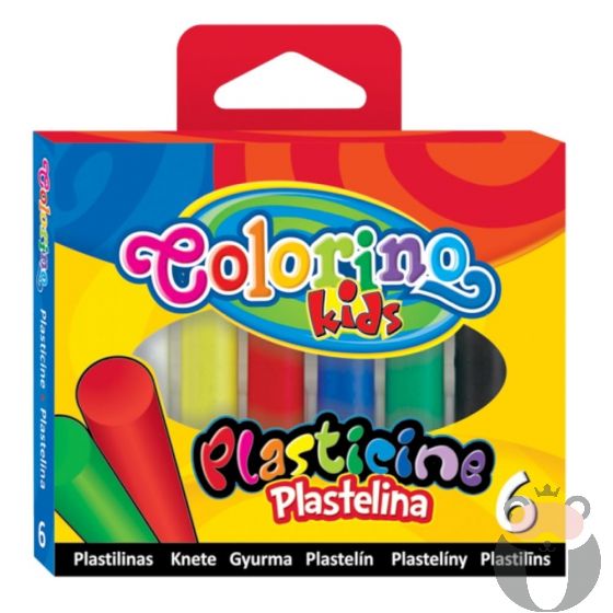 Colorino Пластилин 6 цвята 