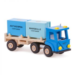 Товарен камион с два контейнера New Classic Toys