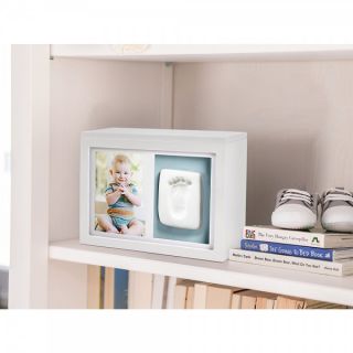 Pearhead Кутия за спомени с бебешки отпечатък - бяла