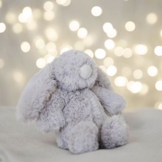 Widdop Bambino Текстилна плюшена играчка Зайче 13см Grey Rabbit