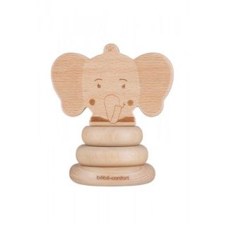 Bebe Confort Дървена играчка Elidou Elephant Safari