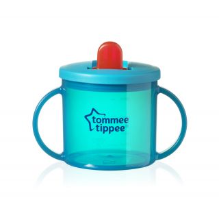 Tommee Tippee Чаша Free Flow First Cup 4м+, СИНЯ 43111045