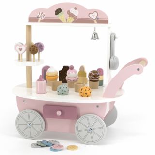 Дървена количка и магазин за сладолед Polar B - Viga toys