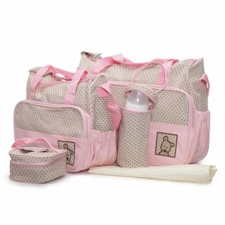 Moni Комплект чанти за аксесоари STELLA, Розови