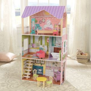 Дървена къща за кукли - Попи от KidKraft