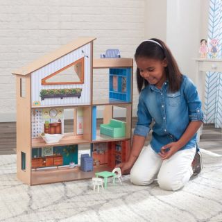 KidKraft Дървена къщичка за кукли Хейзал 