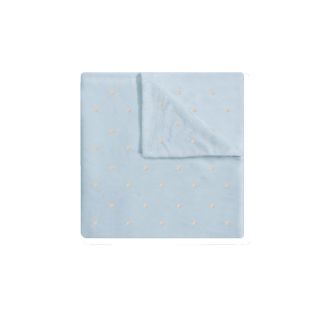 Interbaby бебешко одеялце 80x110см син цвят