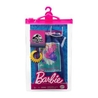 Моден тоалет с аксесоари Mattel Barbie Jurassic World GRD47