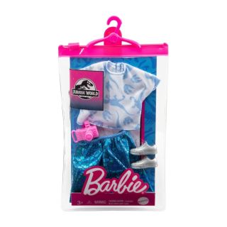 Моден тоалет с аксесоари Mattel Barbie Jurassic World GRD48