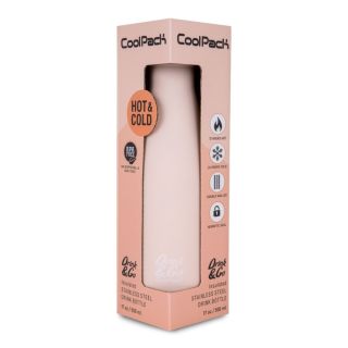 COOLPACK Несесер TUBE - SILICONE - Powder peach