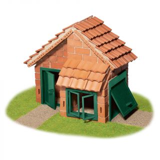 Строителен комплект с тухли - Къща с гараж Teifoc